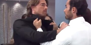 Mariano confronta Arthur por ter colocado Teresa para morar com ele: “Não vou permitir”