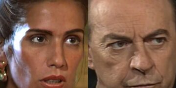 Raquel ameaça Virgílio com uma arma
