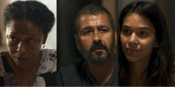 Inácia, José Inocêncio e Mariana em Renascer. (Foto: reprodução)
