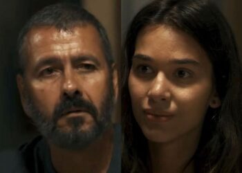 José Inocêncio (Marcos Palmeira) e Mariana (Theresa Fonseca)