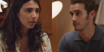 Ísis e Giovanni em Elas por Elas. (Foto: reprodução)