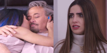 Minha Fortuna é te Amar: Andréa flagra Adriano na cama com Olga: “Que desastre, papai”