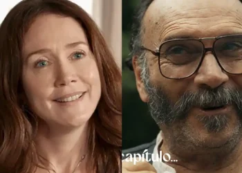 Dona Patroa (à esquerda) e Rachid (à direita) em Renascer.