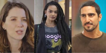 Vênus, Paulina e Tom em Família é Tudo. (Foto: reprodução)