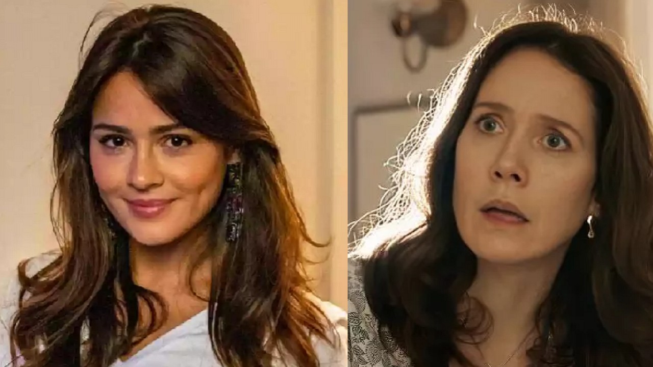 Sandra (Giullia Buscacio) e Dona Patroa (Camila Morgado)