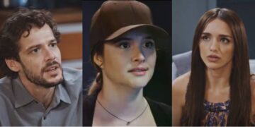 Luca, Electra e Jéssica em Família é Tudo. (Foto: reprodução)