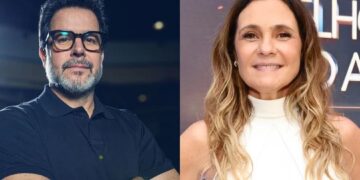 Murilo Benício e Adriana Esteves