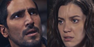 Tom (Renato Góes) e Vênus (Nathália Dill)