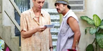 Walmir (Aramis Trindade) e Sandro (Marcos Palmeira)