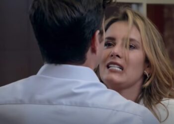 Contigo Sim: Samanta bate em Álvaro ao confirmar que ele tem outra mulher: “Como pôde me fazer isso?”