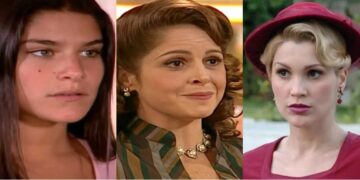 Serena, Olívia e Cristina em Alma Gêmea. (Foto: reprodução)