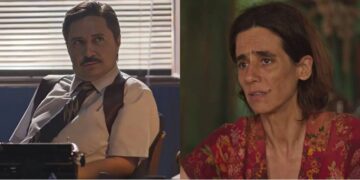 Floro Borromeu e Tia Salete em No Rancho Fundo. (Foto: reprodução)