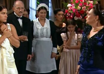Agnes discute com Serena em festa