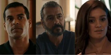 José Bento, José Inocêncio e Eliana em Renascer. (Foto: reprodução)