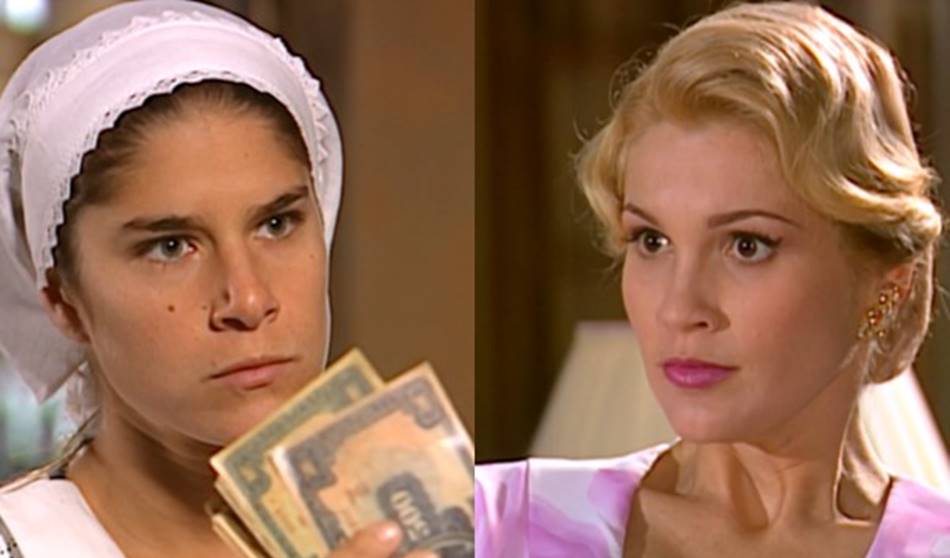 Serena e Cristina em Alma Gêmea. (Foto: reprodução)