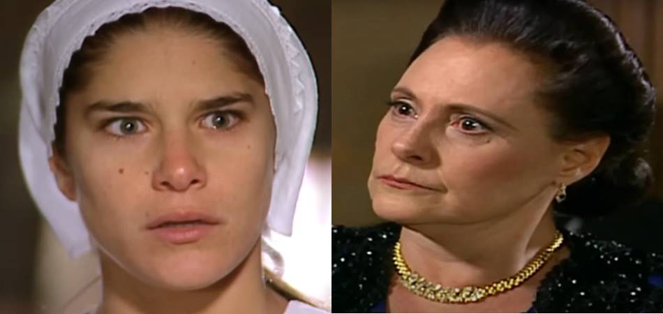 Serena e Agnes em Alma Gêmea. (Foto: reprodução)