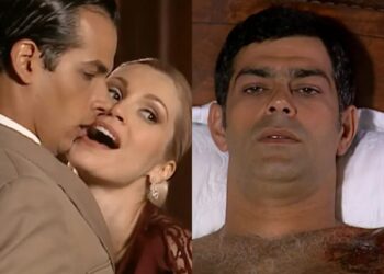 Rafael vê Cristina e Ivan se beijando