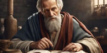 Na imagem, uma ilustração de Paulo de Tarso