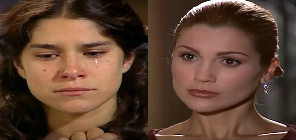 Serena e Cristina em Alma Gêmea. (Foto: reprodução)