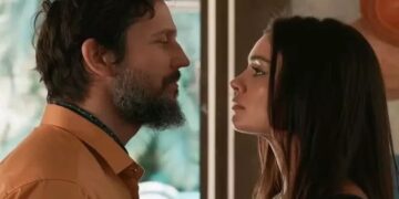 Egídio cara a cara com Eliana em Renascer.