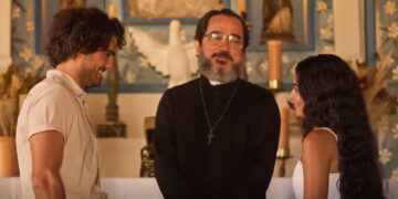 Artur e Quinota agendam data do casamento com o padre Zezo