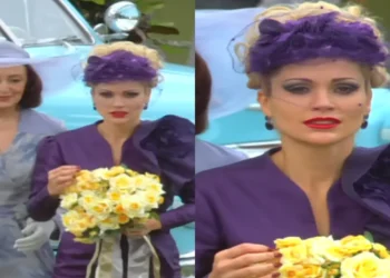 Alma Gêmea: Cristina sobe ao altar usando vestido roxo espantoso e convidados se assustam