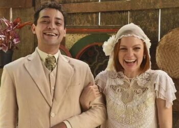 Maria Eduarda de Carvalho e Eduardo Sterblitch