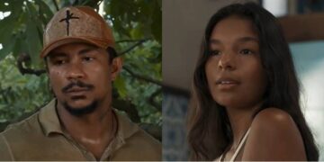 Damião e Ritinha em Renascer. (Foto: reprodução)