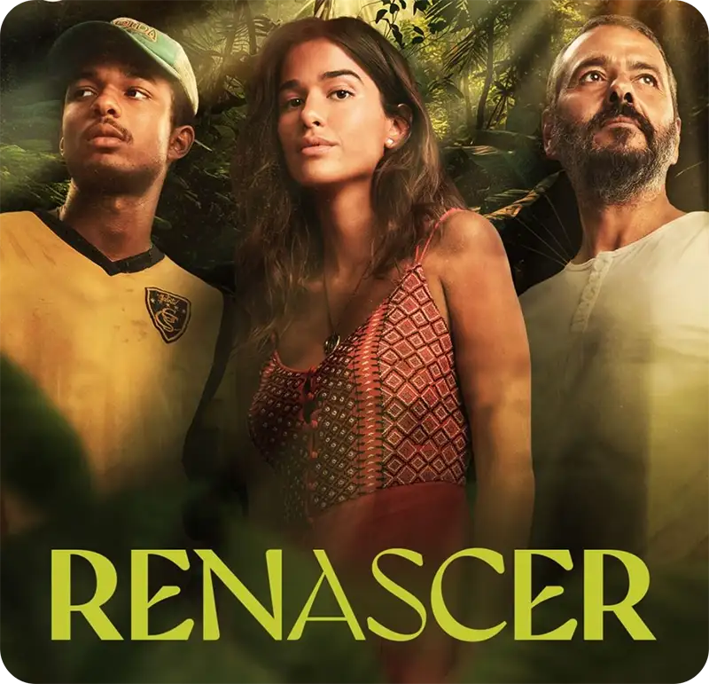 Capa do resumo da novela Renascer.