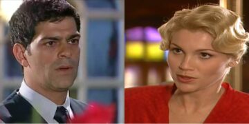 Rafael e Cristina em Alma Gêmea. (Foto: reprodução)