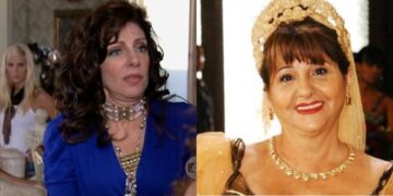 Marília Pêra e Mara Manzan integraram o elenco de Cobras & Lagartos. (Foto: reprodução)