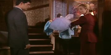 Cristina rasga os vestidos de Luna guardados no ateliê e leva um tapa de Rafael: “larga a tesoura!”