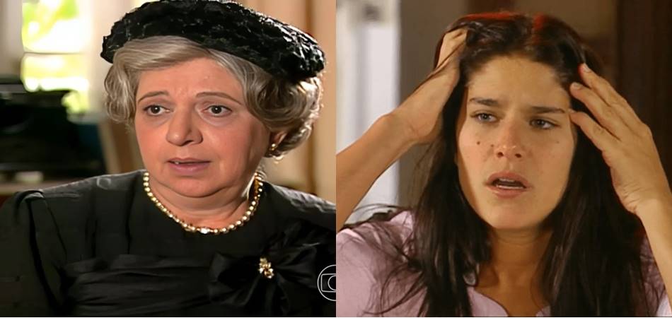 Adelaide e Serena em Alma Gêmea. (Foto: reprodução)