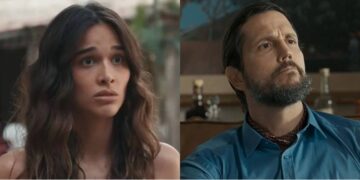 Mariana e Egídio em Renascer. (Foto: reprodução)