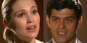 Cristina e Rafael em Alma Gêmea. (Foto: reprodução)
