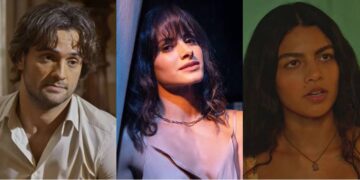 Artur, Zélia e Quinota em No Rancho Fundo. (Foto: reprodução)