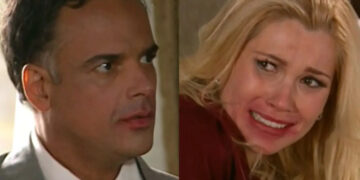 Eduardo e Cristina em Alma Gêmea. (Foto: reprodução)