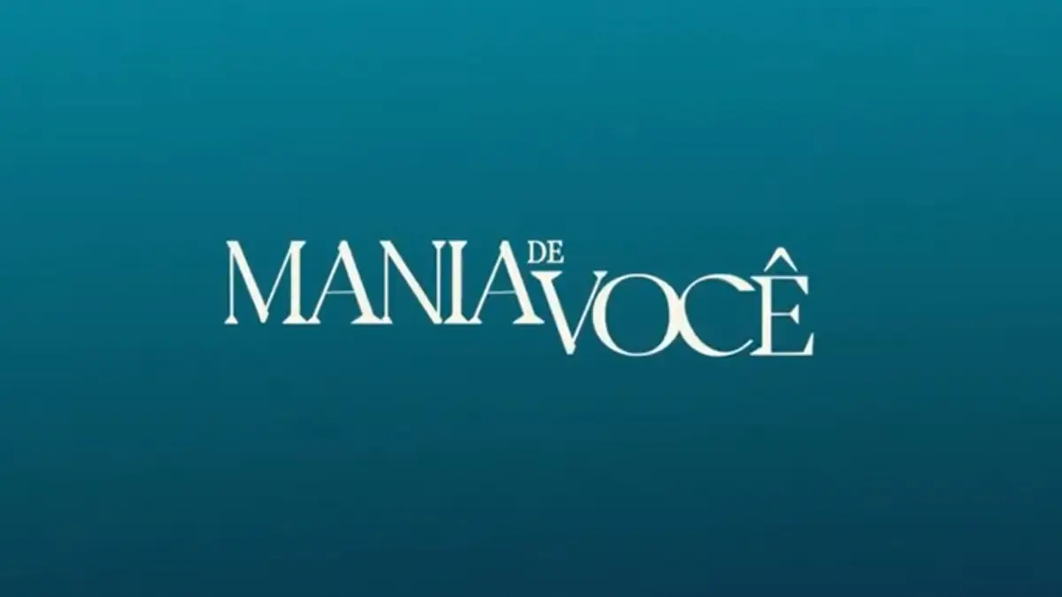 Logo da novela Mania de Você, da TV Globo.