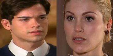 Felipe e Cristina em Alma Gêmea. (Foto: reprodução)