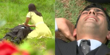 Alma Gêmea: Rafael é atingido por uma pedra na cabeça, cai no chão, e Serena percebe o sangramento: “Precisa fazer o curativo”