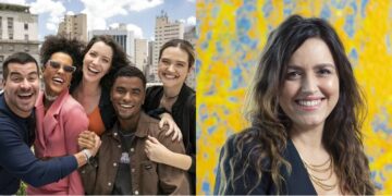 Elenco principal de Família é Tudo e Manuela Dias, autora do remake de Vale Tudo. (Foto: reprodução)