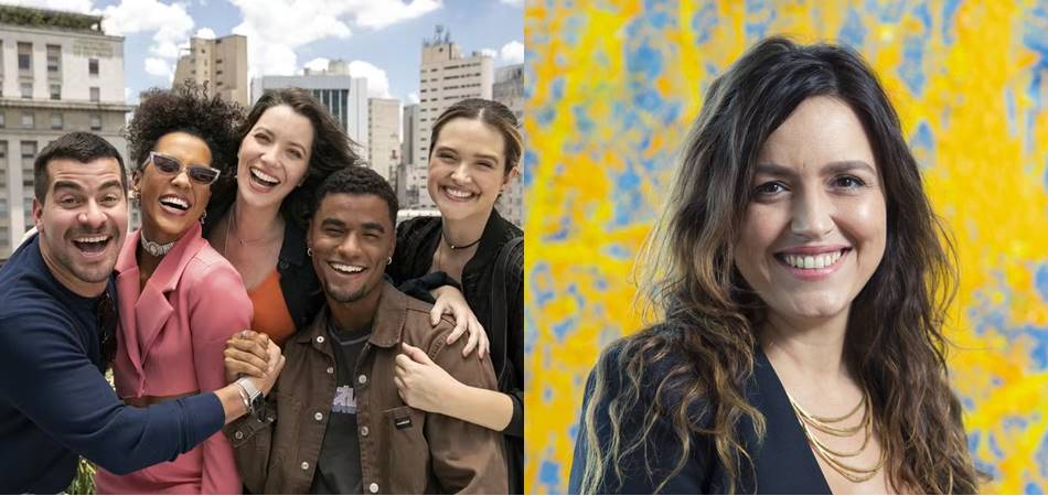 Elenco principal de Família é Tudo e Manuela Dias, autora do remake de Vale Tudo. (Foto: reprodução)