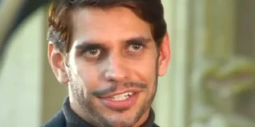 Guto (Alexandre Barillari) em Alma Gêmea (Foto: Reprodução/TV Globo)