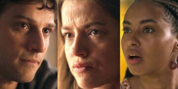 Mavi, Luma e Viola em Mania de Você. (Foto: reprodução/Globo)