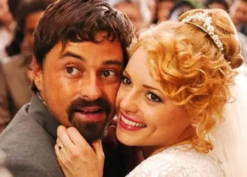 Emilio Orciollo Netto (Crispim) e Rita Guedes (Kátia) em Alma Gêmea (Foto: Divulgação/TV Globo)