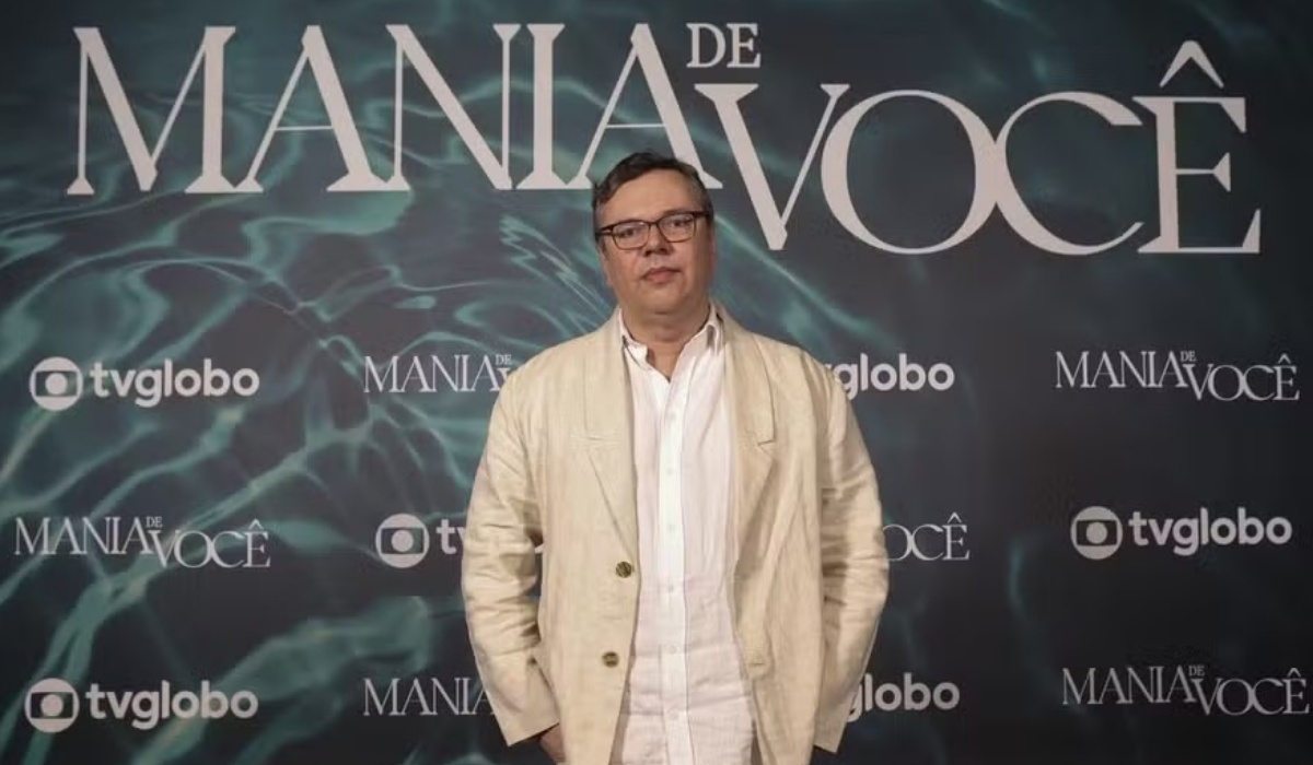 João Emanuel Carneiro, autor de Mania de Você (Foto: Lucas Teixeira/Globo)