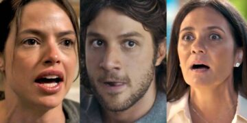 Luma, Mavi e Mércia em Mania de Você. (Foto: reprodução/Globo)