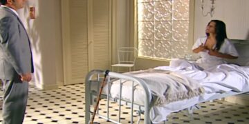 Rafael visita Serena no hospital