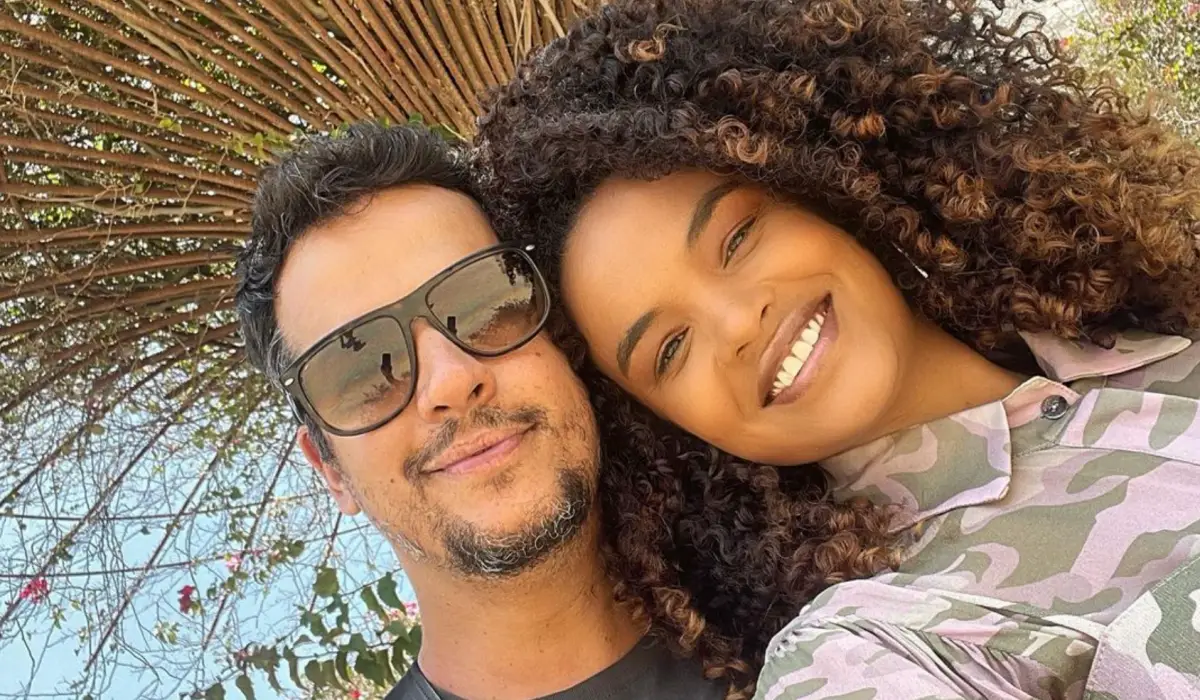 Thiago Luciano e a esposa, Lucy Ramos (Foto: Reprodução/Instagram)