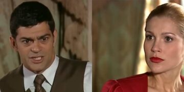 Rafael e Cristina em Alma Gêmea. (Foto: reprodução/Globo)